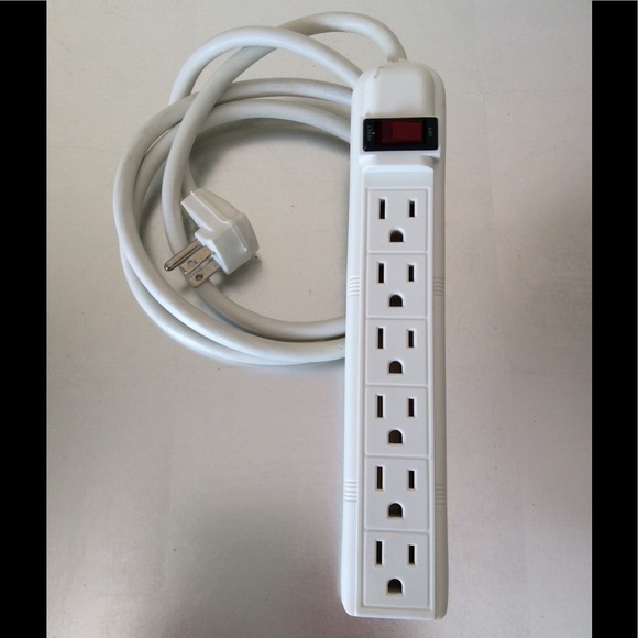 6-Outlet Power Strip with 5 ft. Cord (Gift with Purchase) - Picture 2 of 9